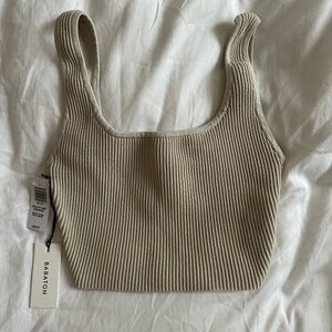 Aritzia sculptknit tank top
